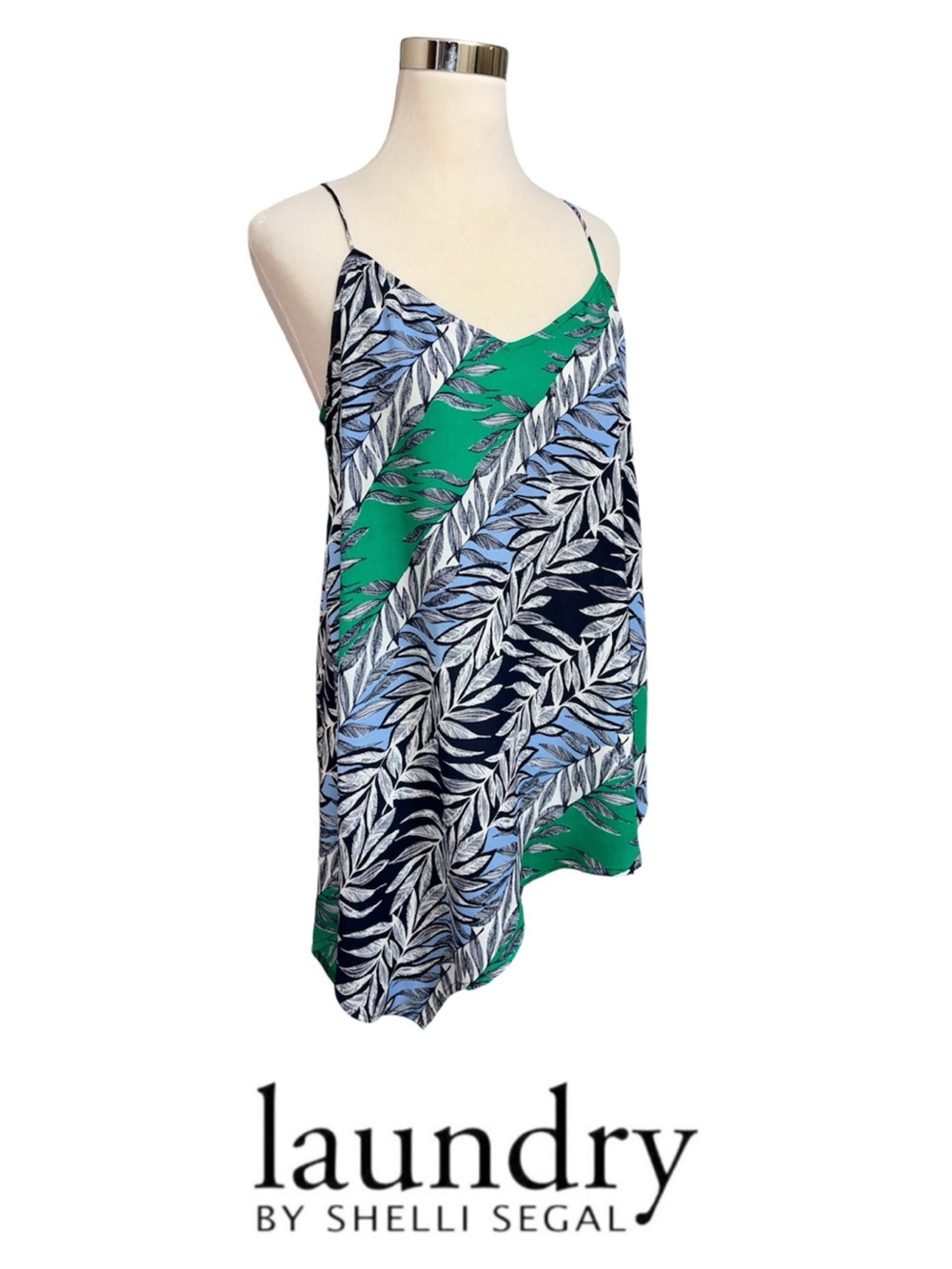 ☀️ laundry Long Handkerchief Hem Top